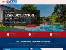 Tablet Screenshot of canadianleakdetection.com